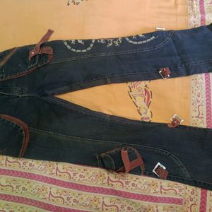 Girls Cargo Jeans