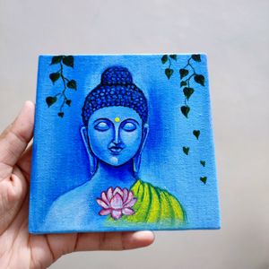 Buddha Acrylic Canvas Painting