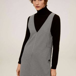 Mango Wool Knit Blend Dress