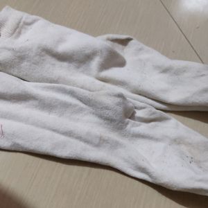 Used White Cotton Stockings