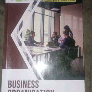 Business Organisation Book For B.com