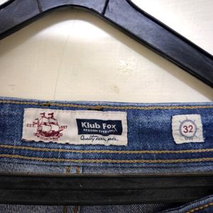 Mens Klub Fox Blue Jeans