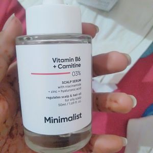 Minimalist Scalp Serum For Hair Growth