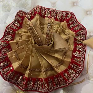 Laddu Gopal Hand Made Fancy Dress Fabric Cotton