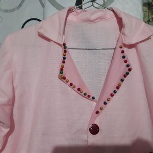 New Handmade Shirt Style Kurti