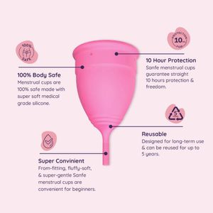 Sanfe menstrual cup