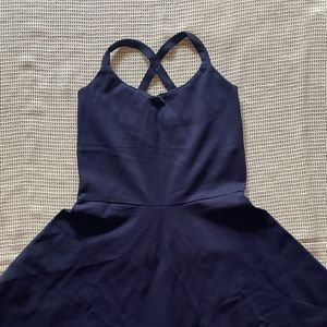 Crossback Skater Dress