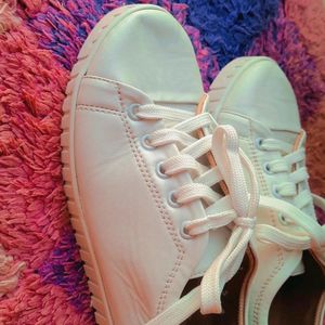 Womens White Sneakers