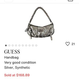 Authentic Vintage Guess Brand Handbag