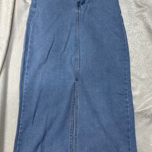 Imported Zara Denim Skirt