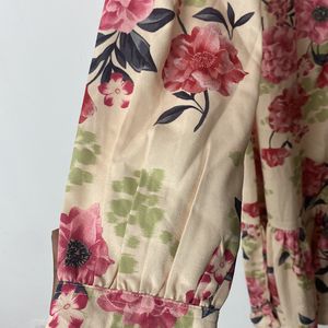 Trends Floral Print A-line Dress