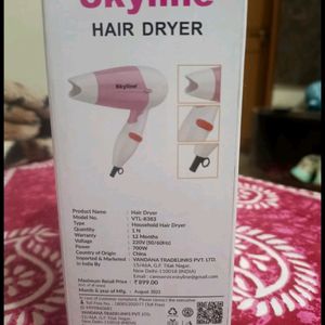 Skyline Hair Dryer With 12 Months Warranty