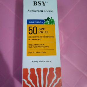 SUNSCREEN LOTION 50 SPF