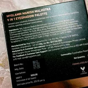 Manish Malhotra (Eyeshadow) Palette