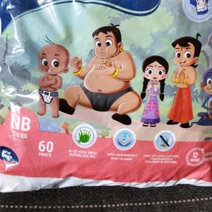 Bumtum Diaper Nb Size 60 Pc Packing