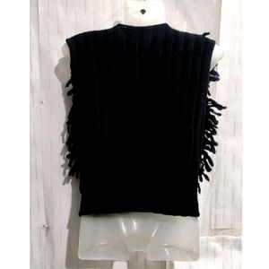 Black Thick Cardigan sweater For Women's