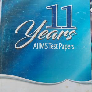 Aiims Test Papers Of Previous Years From 2003 Upto 2016