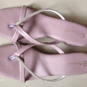 Lavender Imported Heels (New)