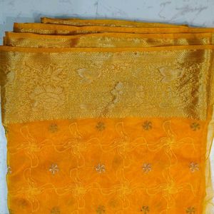 Organza New Design Saree