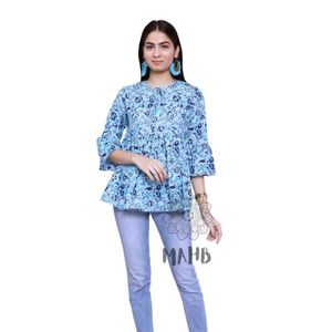 Short Kurti to Be Worn Over Jeans