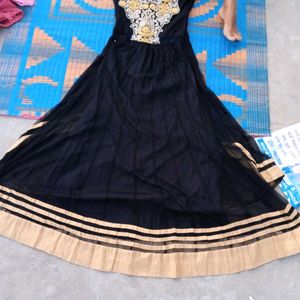 Gown Ke Sath Lehenga