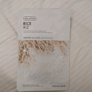 Rice Riz Face Mask