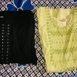 Combo Mirror Work Kurti