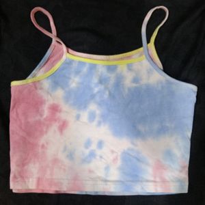 tie die crop top