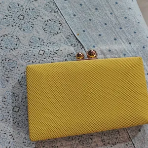 Yellow Clutch Bag