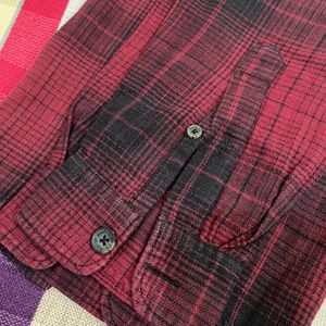 SF JEANS CO Red Checked Shirt