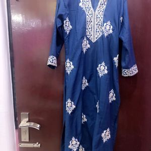 Neavy Blue Kurti