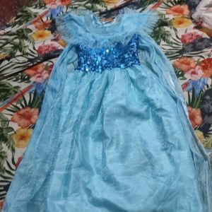 Frozen Elza Dress For Girls