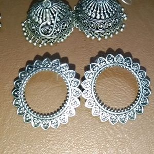 Oxidised Earrings