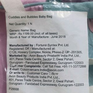 (New) Avon Branded Baby Diaper Bag