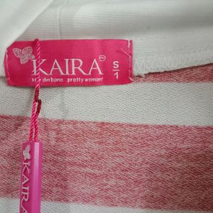 KAIRA stripes Coat Inner Top