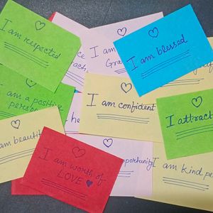 Hand Made 21 Self Care Affirmations