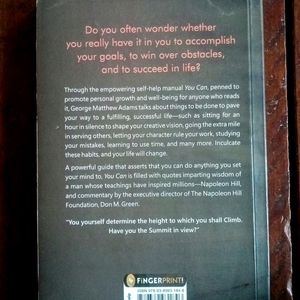 Self-help Book, " You Can"