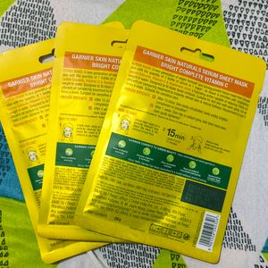 Garnier Vitamin C Masks