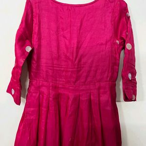 pink kurta