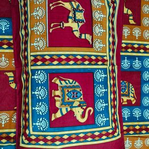 Original Rajwada Rajasthani Cotton Bedsheet