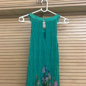 Ladies Gown, Sea Green With Embellishments, Size 2