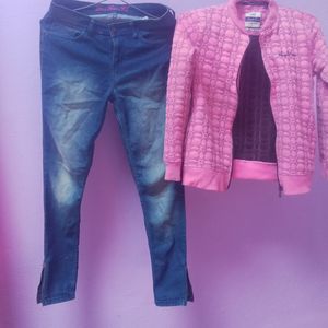 Both Set Jeans & Jacket