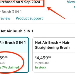 Urban Yog 3 in1 Hot Air Brush Straightner