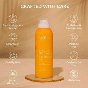 ASAYA 65 + spf pa++++ sunscreen mist