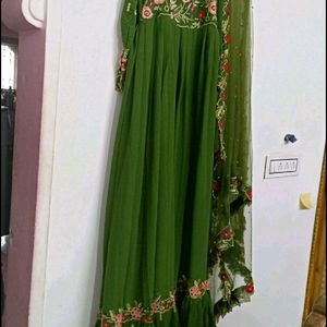 Long Embroidery Gown