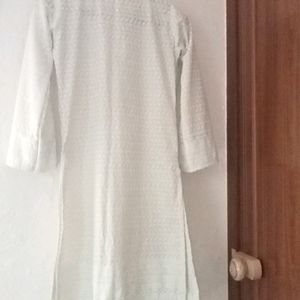 Cotton Chikankari Kurta