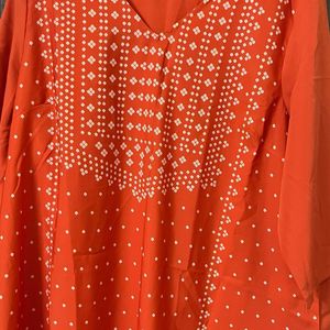 Bandhini Print Kurta