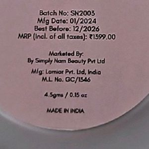 Simply Nam Velvet Cream Magic Blush "RoseyPink"