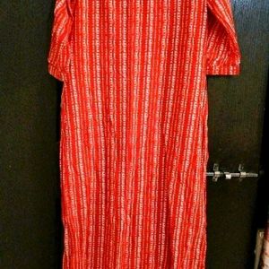 Mirror Kurta+ Chikankari Pants