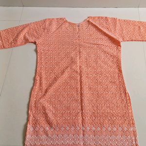 Cute Chickenkari Kurti